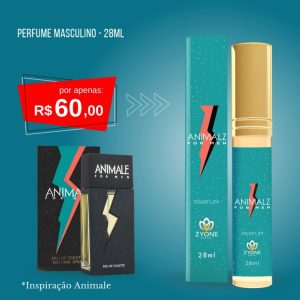 Perfume Masculino Zyone Animal Z   28ml