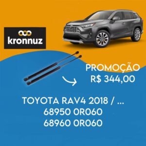 PAR AMORTECEDOR PORTA MALAS  TOYOTA RAV 4 2018/...