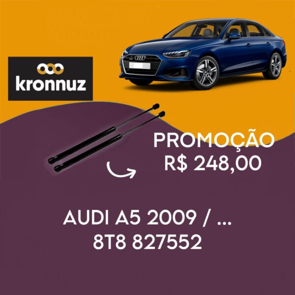 PAR AMORTECEDOR PORTA MALAS AUDI A5   2009/...