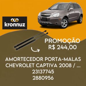 PAR AMORTECEDOR PORTA MALAS CHEVROLET CAPTIVA  2008/...
