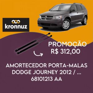 PAR AMORTECEDOR PORTA MALAS  DODGE JOURNEY  2012/...