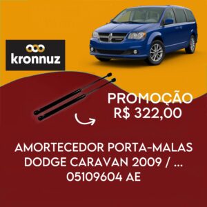 PAR AMORTECEDOR PORTA MALAS DODGE CARAVAN 2009/...