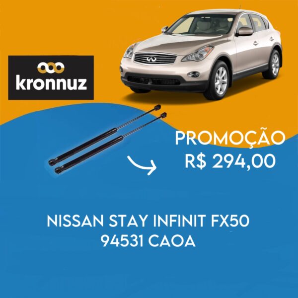 PAR AMORTECEDOR PORTA MALAS  NISSAN STAY INFINIT FX50