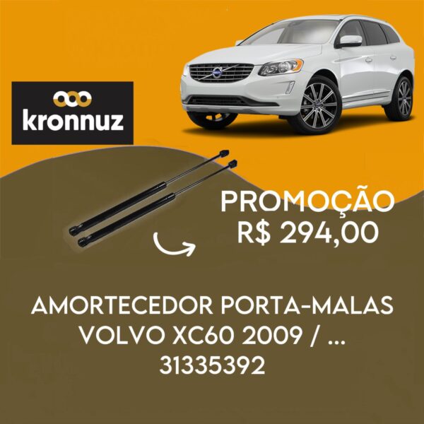PAR AMORTECEDOR PORTA MALAS  VOLVO  XC60  2009/...