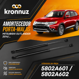 PAR AMORTECEDOR PORTA MALAS MITSUBISHI OUTLANDER 2014/...